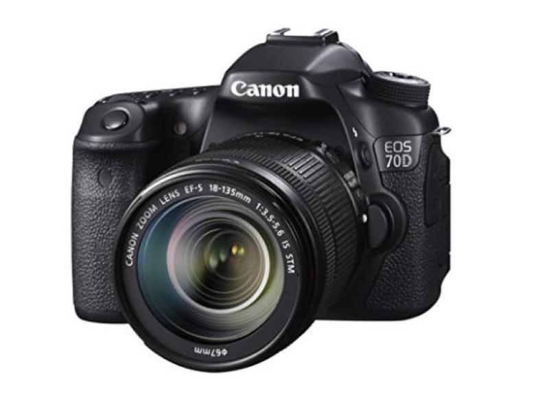 Canon EOS 70D Digital SLR Camera with 18-135mm STM Lens - 1