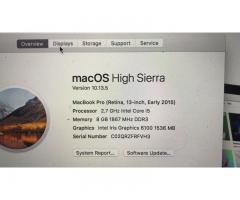 Macbook Pro Retina 13" 2015 Model for Sale - 1