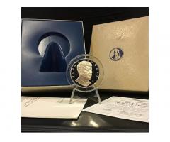 John Kennedy pure silver memorial medal (Vintage)