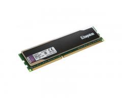HyperX 8GB 1600MHz DDR3 PC3-12800 CL10 DIMM Desktop Memory, Black KHX16C10B1B/8