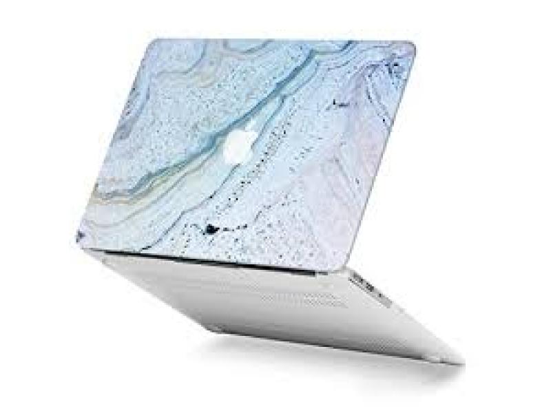 SOLD: Blue Marble Stone Soft-Touch Matte Hard Case for Macbook Air 13 inch - 1