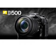 Nikon D500 and lenses