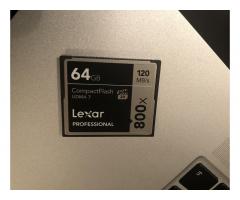 64GB CF Memory Card 120MB/s - 1