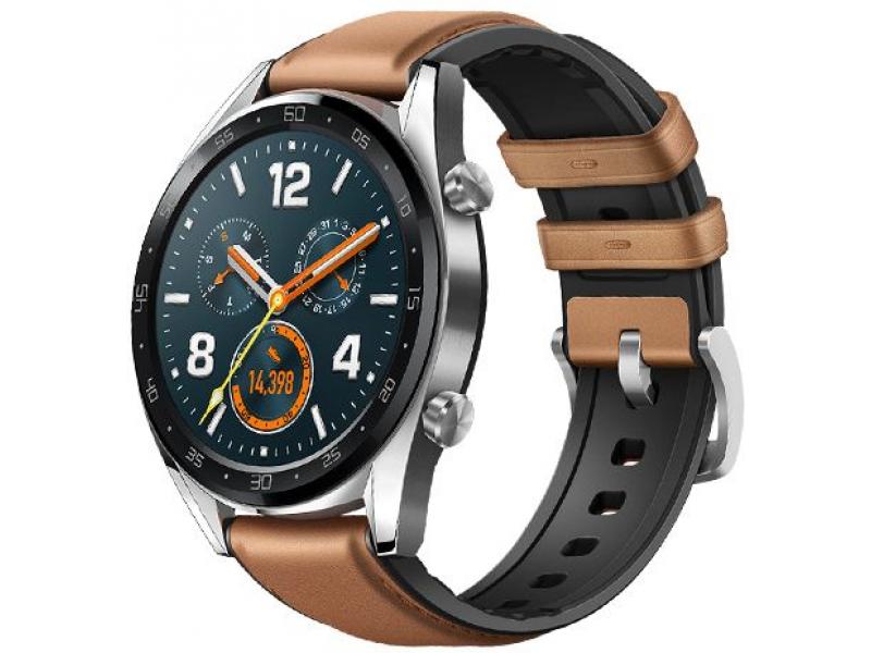 [NEW] HUAWEI Watch GT (Saddle Brown Leather Strap) - 1