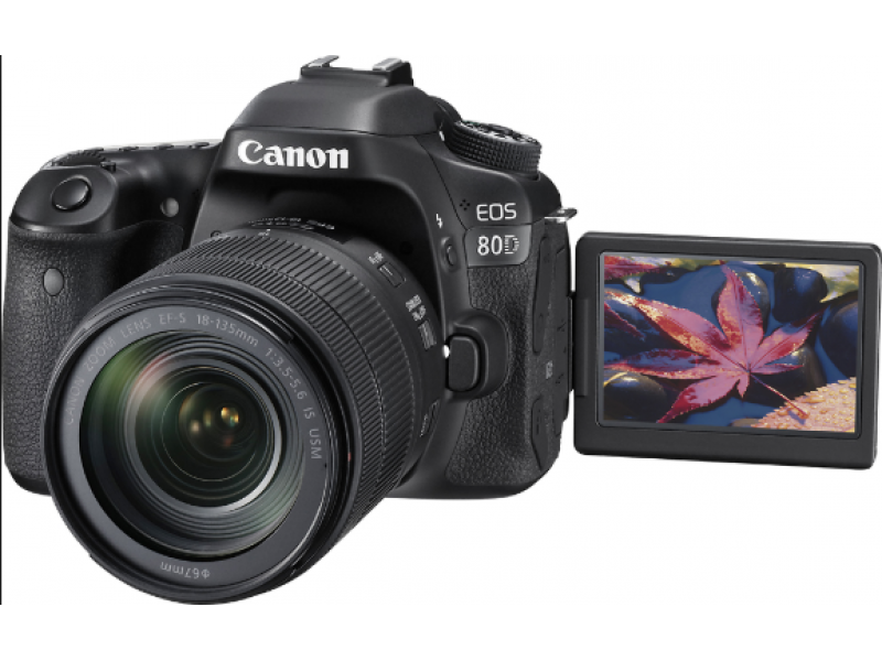 Canon DSLR 80 D  almost new - 1