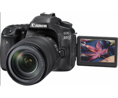 Canon DSLR 80 D  almost new