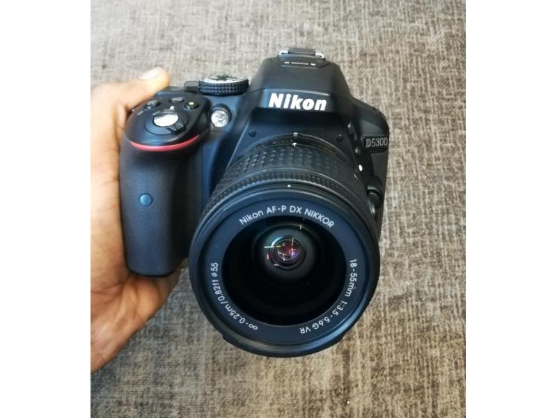 Nikon D5300 with AF-P 18-55mm lens - 1