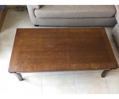 Dark Wood coffee table - 1