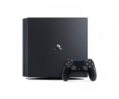 Sony Playstation 4 Pro 1tb –Jet Black–Condition: Brand New