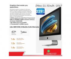 For Sale Apple iMac 2017 Intel Core i5 3.4Ghz 8GB RAM (under 10 months Warranty)