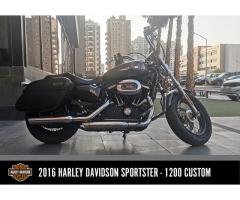 2016 Mint Condition Harley Davidson Sportster XL 1200 Custom - 1