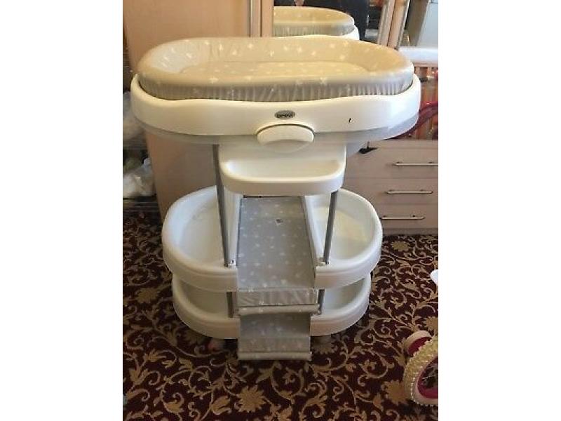 Baby changing unit 2024 with bath mothercare