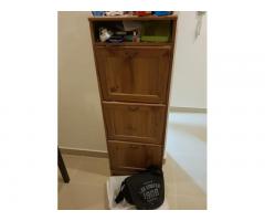 Table, Router, Shoe Rack and Mirror For Sale