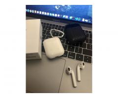 Airpods with Box, Cable and Cover (SOLD)