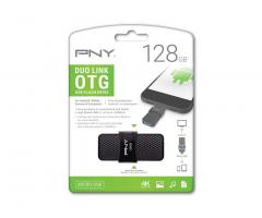 PNY 128GB Dual Drive Micro USB + Type A