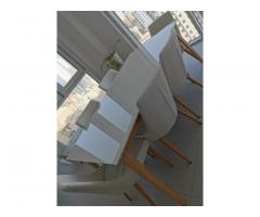 Dining table plus chairs for sale - 1