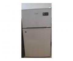 Wansa LED 50" TV / MIDEA mini fridge w/ freezer / bedside drawer / Office chair - 1