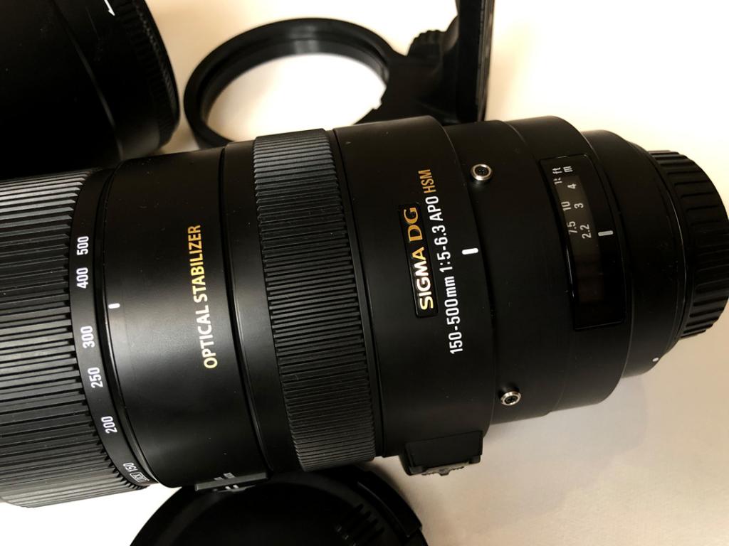 *SOLD* Price dropped: Sigma 150-500mm f/5-6.3 Zoom Lens for Canon - 1