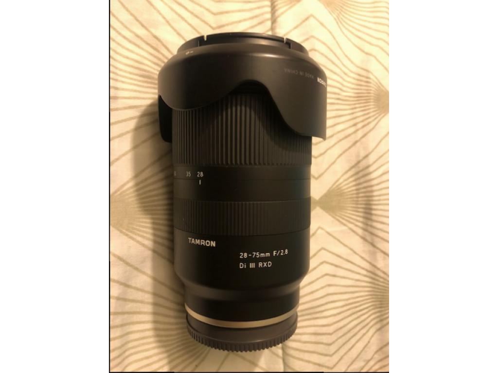 *Sold* Lens Tamron 28-75mm F/2.8 for Sony Mirrorless Full Frame - 1
