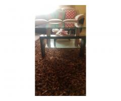 Glass top coffee table for sale - 1