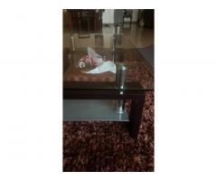 Glass top coffee table for sale - 3
