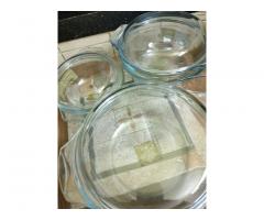 Arcuisine Borosilicate Glass Round Casserole with - 1