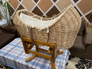 Baby cot, Steam iron, ikea chair for sale - 2