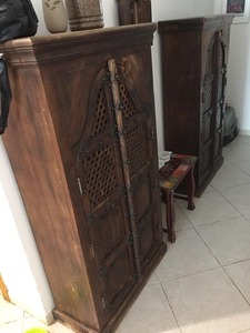 Antique Indian Cabinets - 1