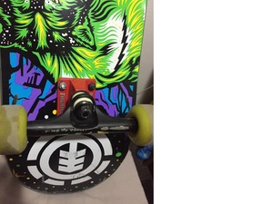 element professional skateboard with thunder trucks and avec bearings - 1