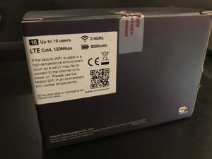 Zain 4G LTE portable router (Cat4) - 2