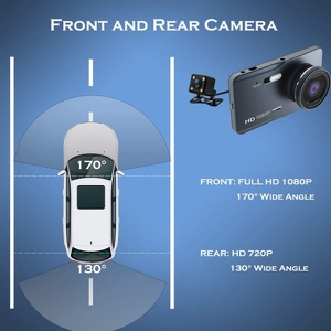 Dash Cam Front recording and Rear Car Vehicle dashcam
