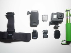 GoPro 7 Black with Extra Battery & Accessories