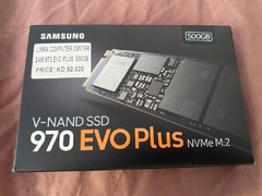 Samsung 970 EVO Plus 500gb NVMe M.2 - 3