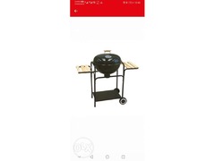 Orca Charcoal BBQ Grill With Fire Bowl & Roud Spherical Trolley - 1