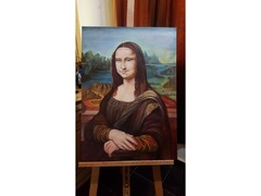Monalisa Oil Painting 70x50cm
