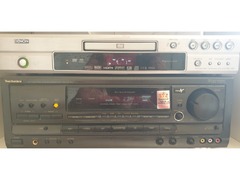 Technics Amplifier and Denon DVD Player