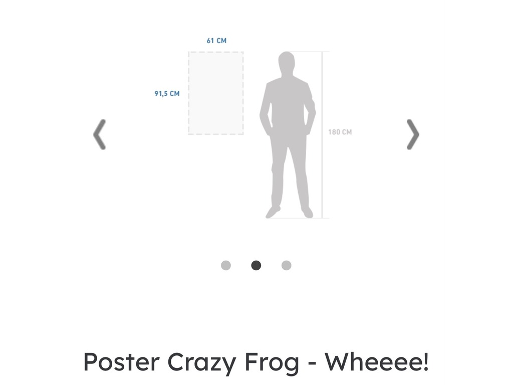 Poster Crazy Frog - Wheeee! - 1