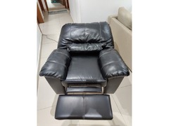 Electric Recliner Leather Chair - 5