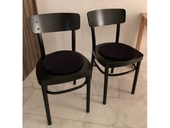 IKEA Idolf Black, 2 Chairs - 3