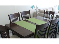 New Dining Table with 6 chairs for half the price - 1