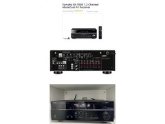 Bose Acoustimas V10 White (Limited Edition) + Yamaha RX-V585 Amplifier (with bluetooth) - 3