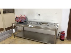 Restaurant stainless table sale Only 40KD