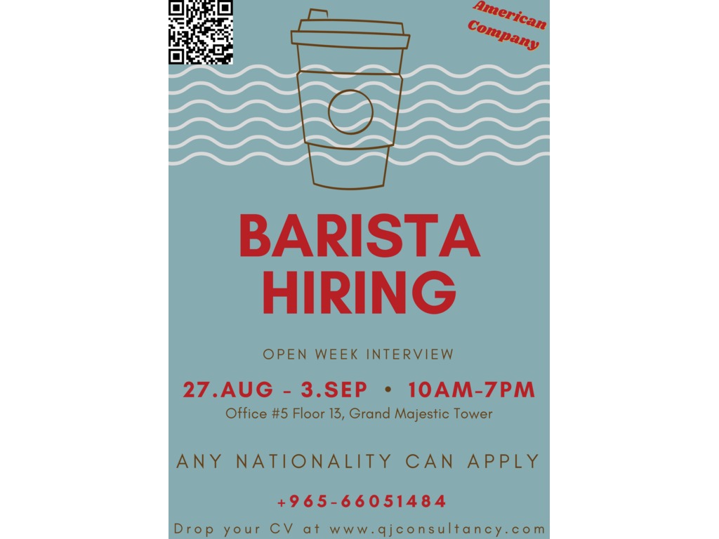 BARISTA or Not We will get you a JOB - 1
