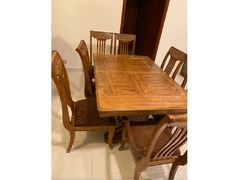 Dining Table with Chairs - 1
