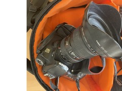 Canon EOD 70D + 2 lens + Tripod  + Bag Full Set