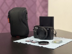 Canon G7X mark II with bundle pack for sale