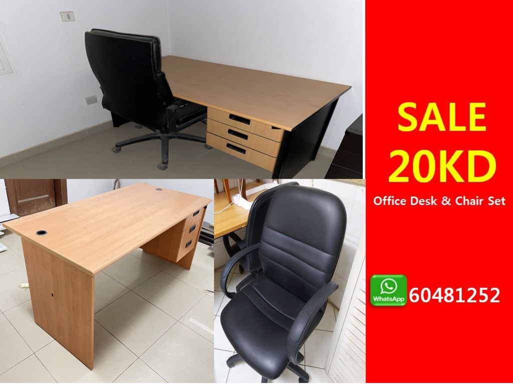 Desk with Chair Set - 1