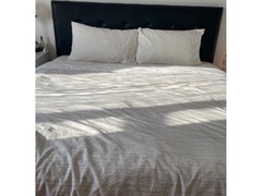King Size Headboard and bed frame - 1
