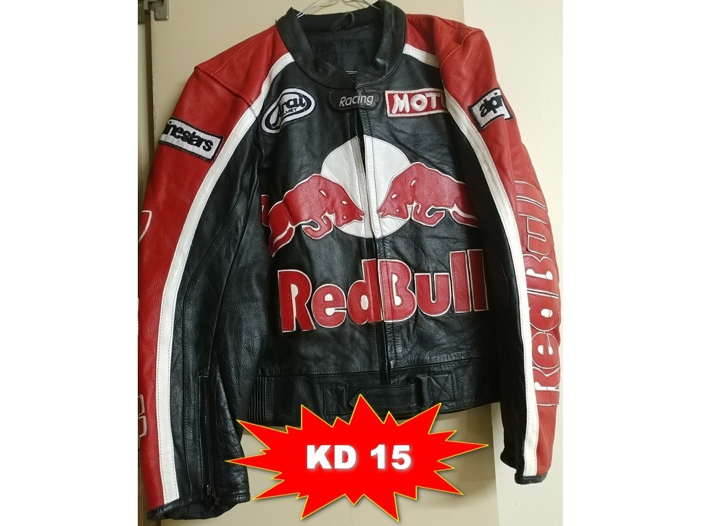 Authentic & original leather Red Bull Jacket - 15 KD - 1