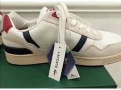 Lacoste T-Clip Leather Suede Shoes Men's size 44 - 2